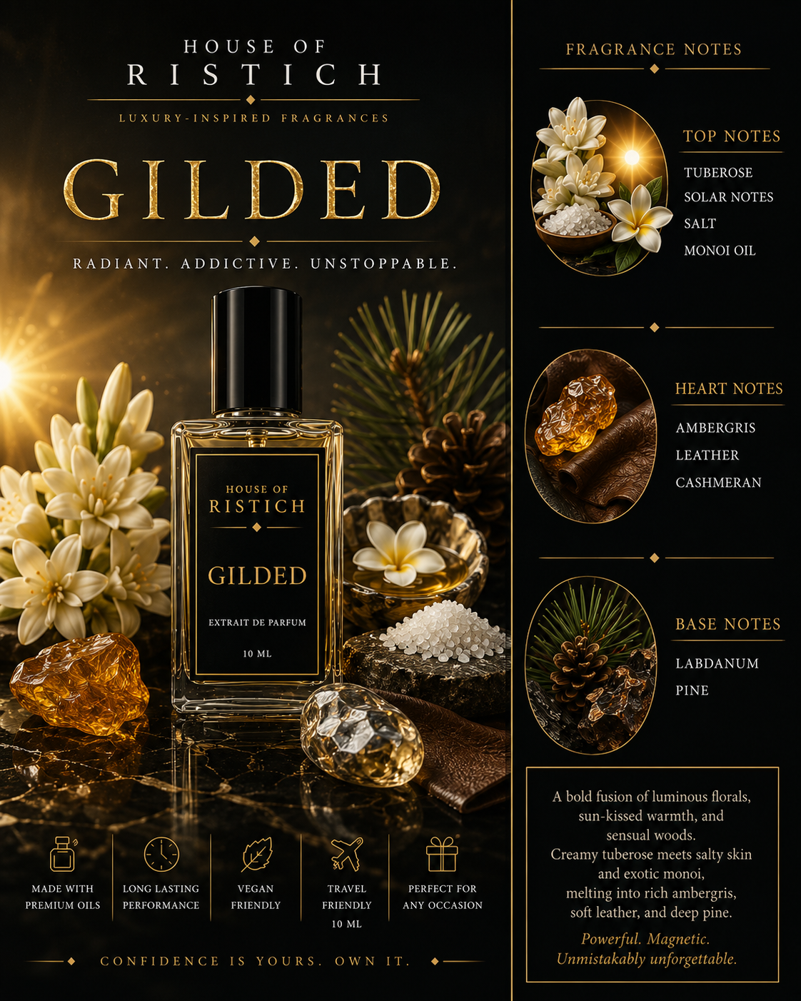 Gilded: Inspired By Paco Rabanne One Million Parfume