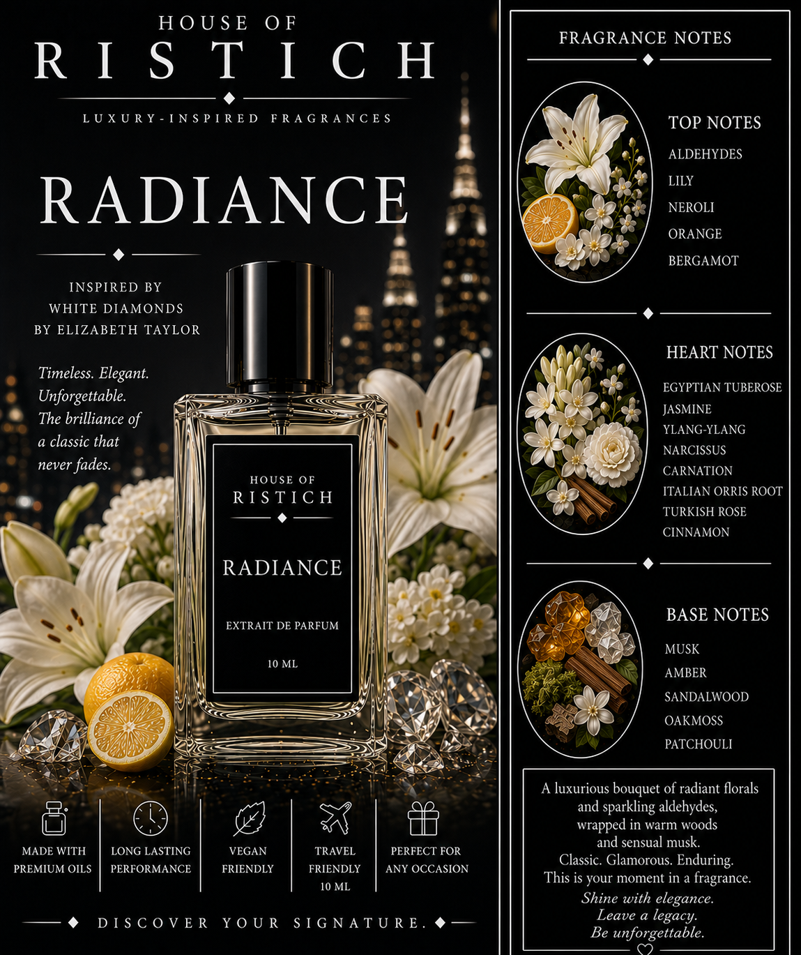 Radiance: Inspired By Elizabeth Taylor White Diamonds
