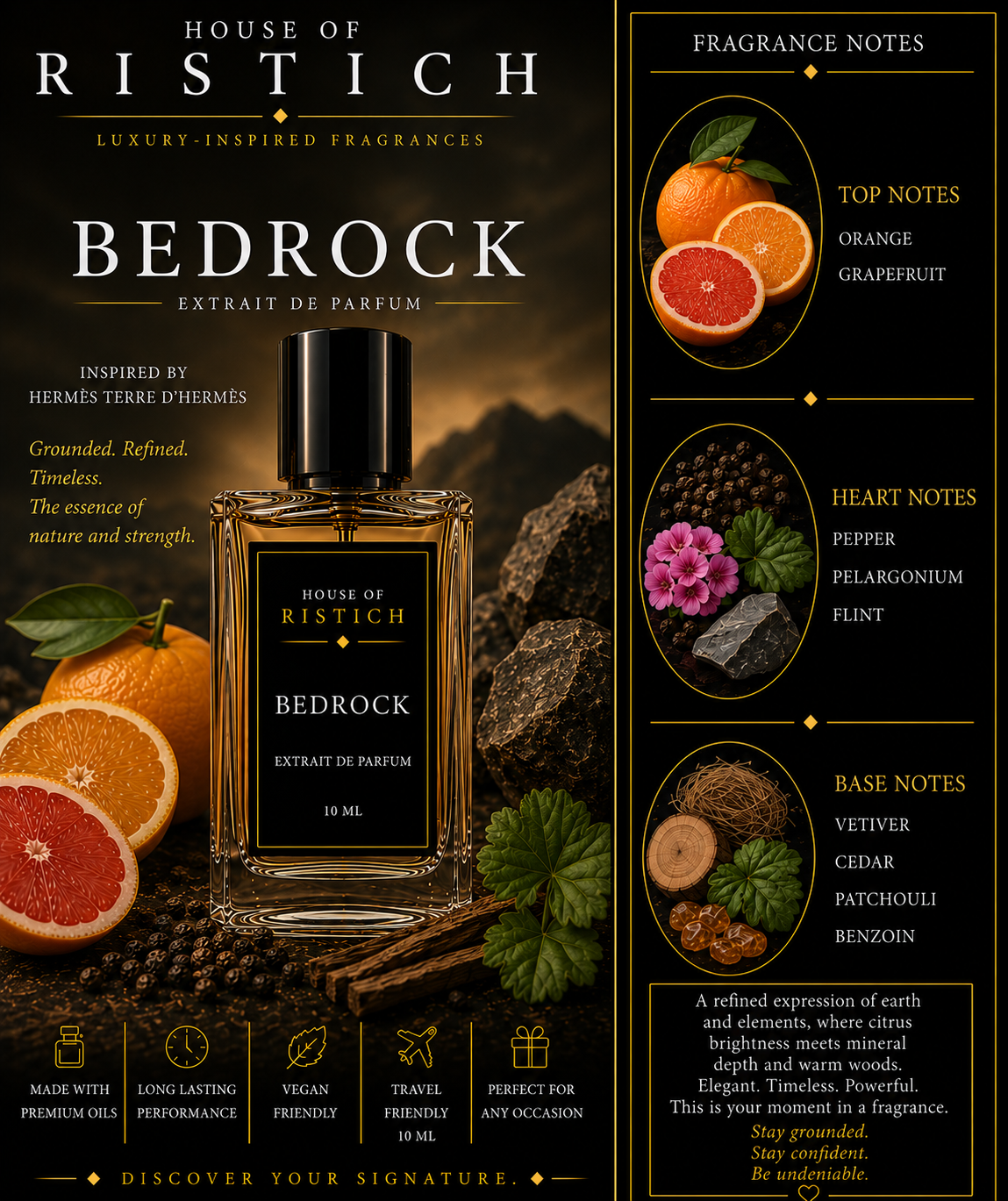 Bedrock: Inspired By Hermes Terre d'Hermès