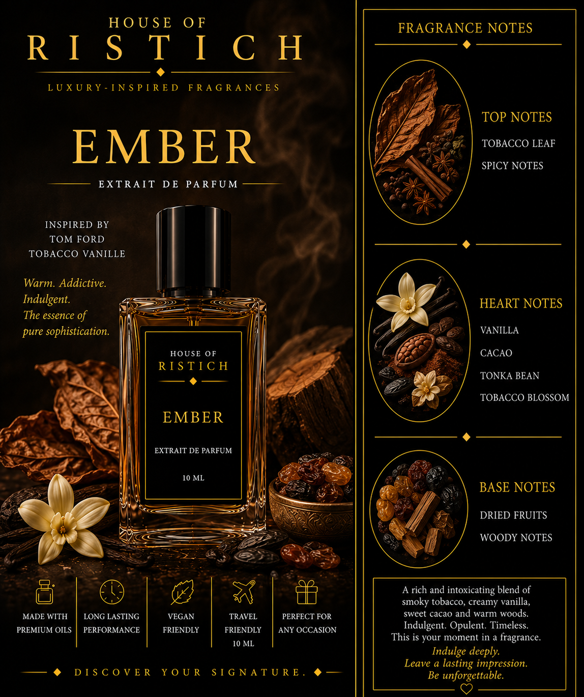 Ember: Inspired By Tom Ford Tobacco Vanille