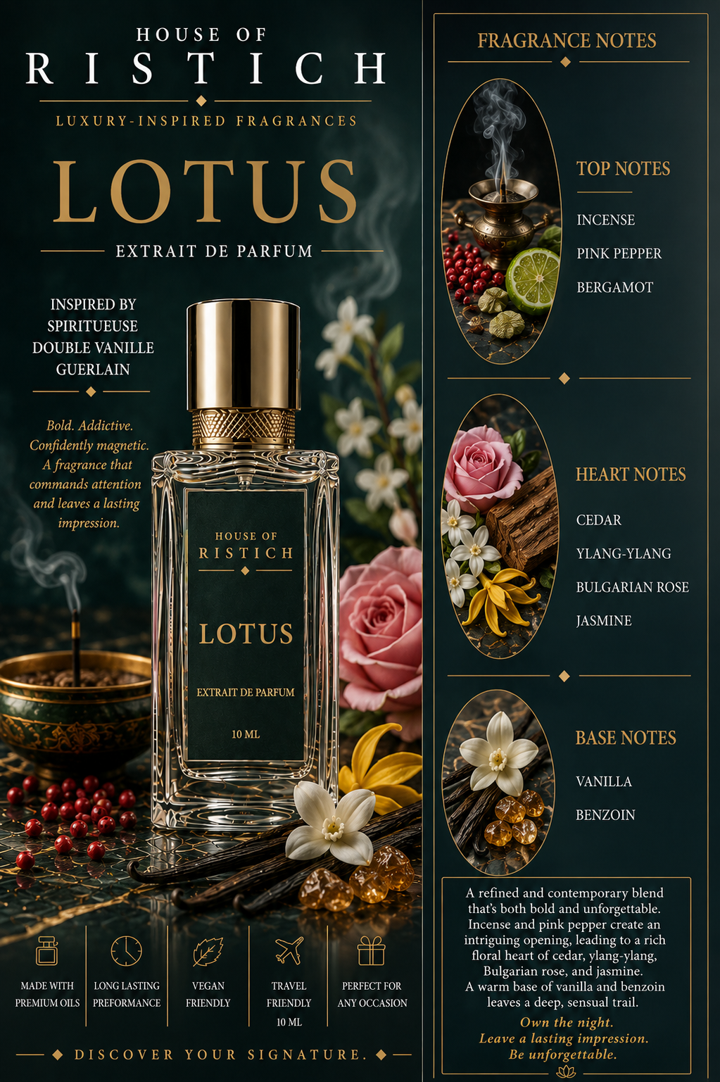 Lotus: Inspired By Guerlain Double Vanille