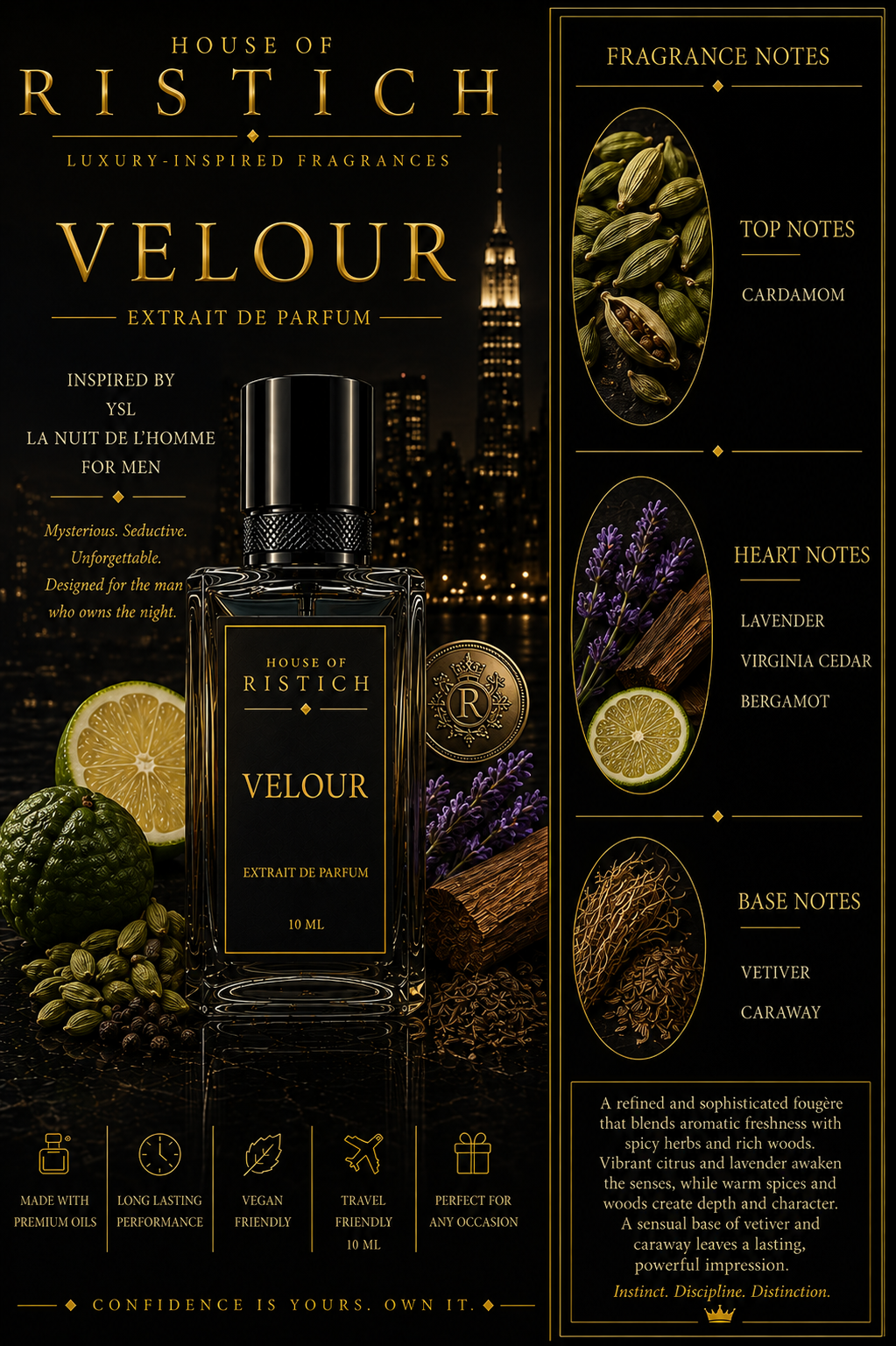Velour: Inspired By YSL La Nuit de l'Homme