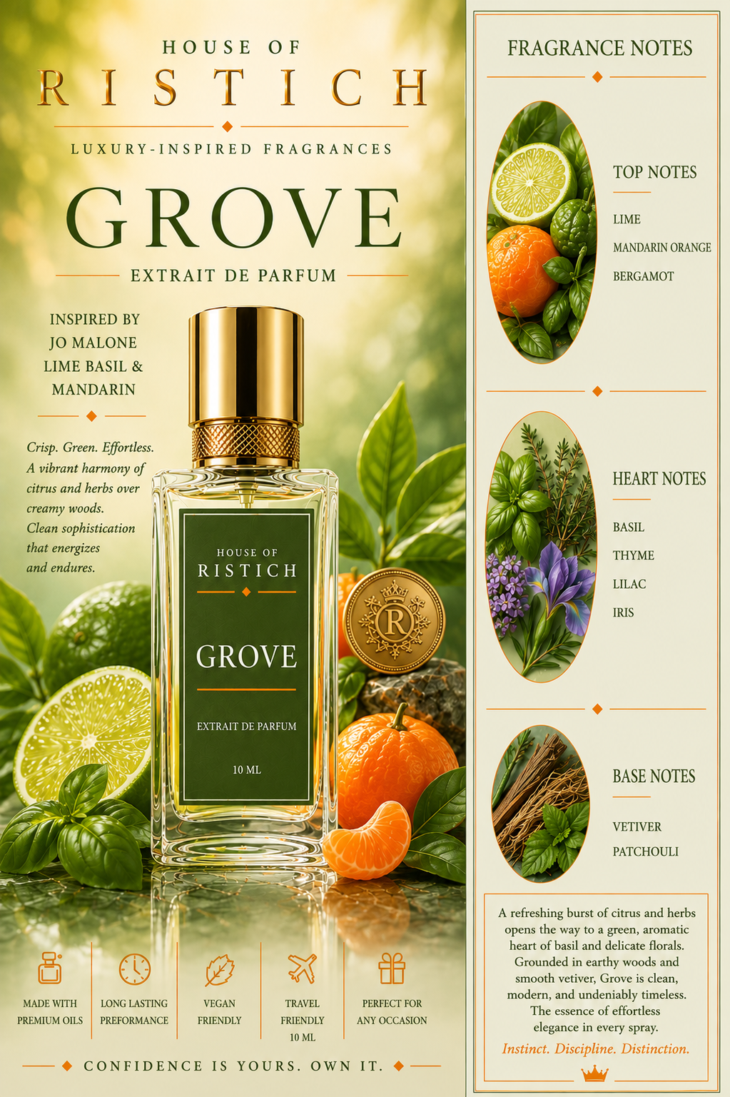 Grove: Inspired By Jo Malone Lime Basil & Mandarin