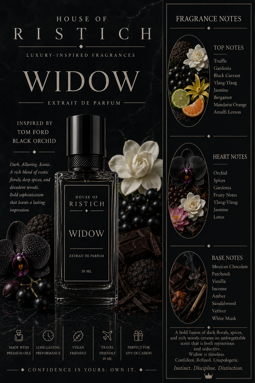 Widow: Inspired By Tom Ford Black Orchid