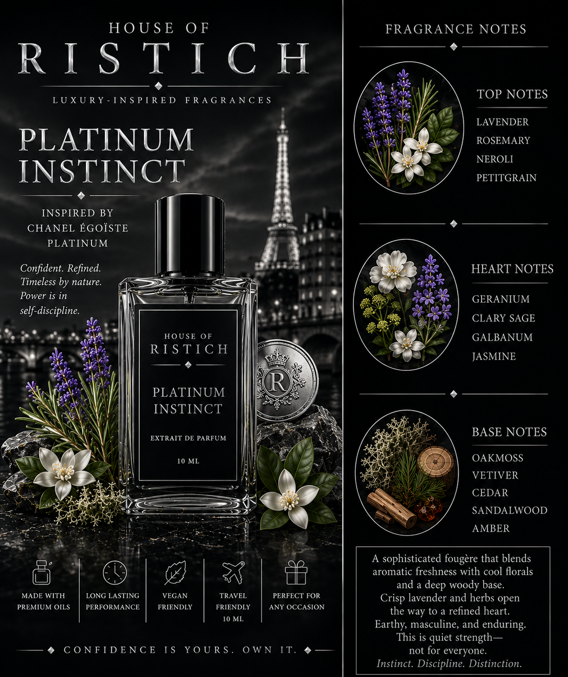 Platinum Instinct: Inspired By Chanel Ēgoïste Platinum